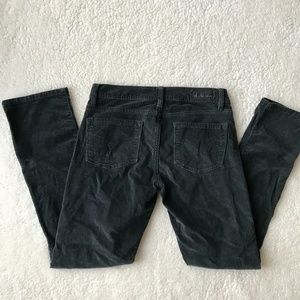 Calvin Klein Corduroy Pants Forest Green Size 2